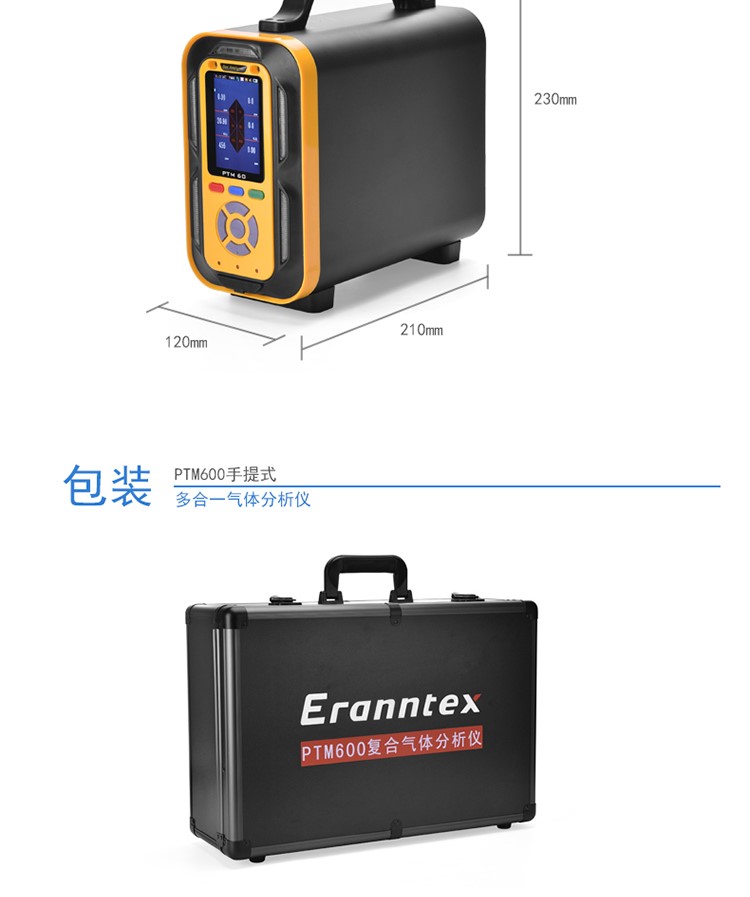 PTM600手提式複合型氣體分析儀